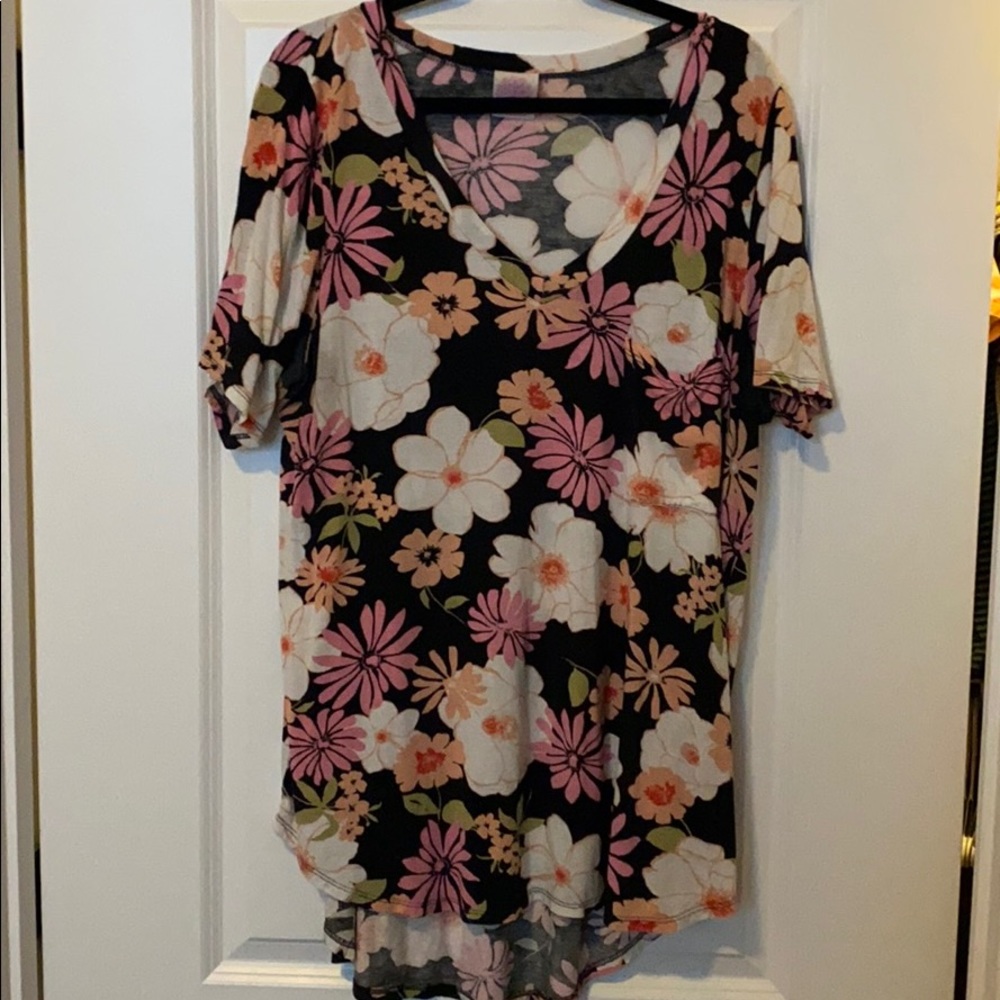 ModCloth floral pocket tee